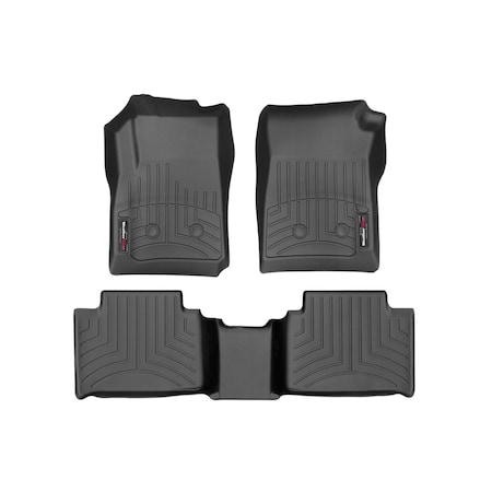 Weathertech Front and Rear Floorliners, 44751-1-2 44751-1-2